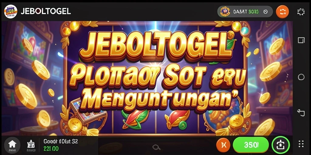Tampilan gameplay seru JEBOLTOGEL Slot dengan berbagai tema.