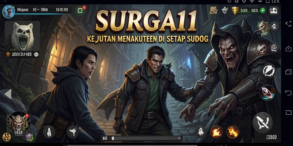 Gameplay menegangkan di dunia yang penuh kengerian.